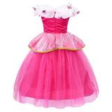 Girls Princess Aurora Costume and Accessory Set