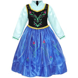 Girls Princess Anna Costume and Accessory Set