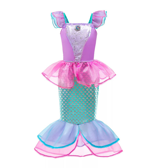 Girls Mermaid Costume and Accessory Set